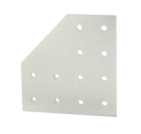12L Bolts Reinforcement Connection plate 6060 (12 L Joining plate) - Extrusion and CNC