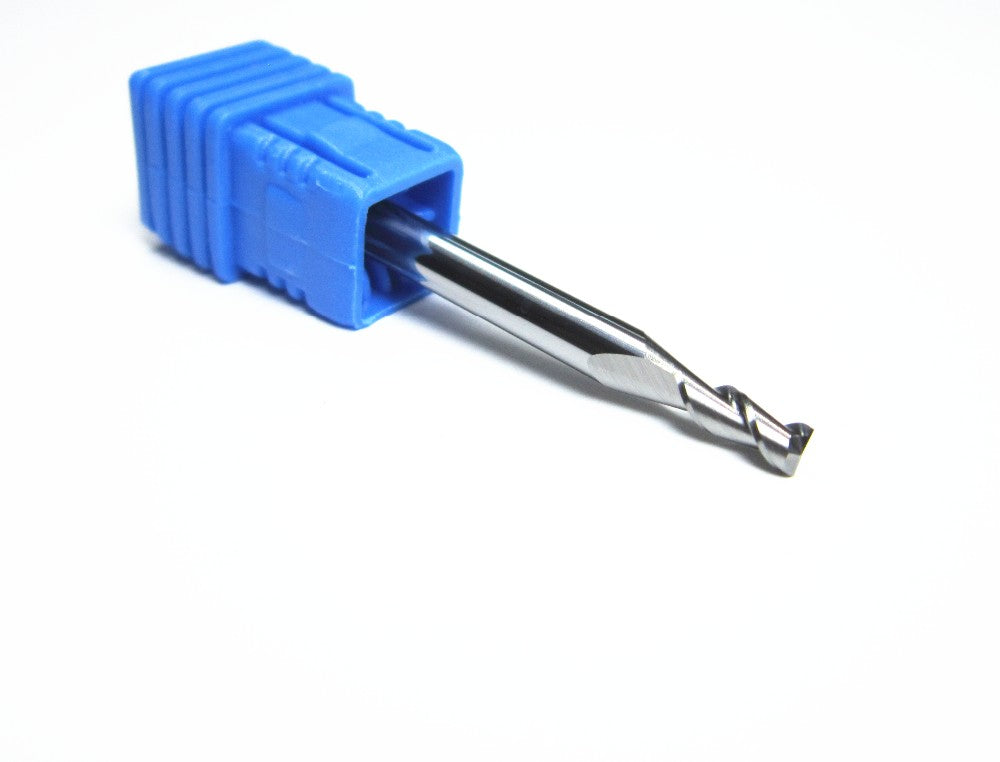 8PCS HRC45 2F for aluminium End Mill tungsten carbide milling cutter bit - Extrusion and CNC