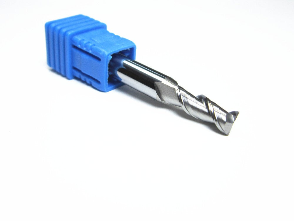 8PCS HRC45 2F for aluminium End Mill tungsten carbide milling cutter bit - Extrusion and CNC