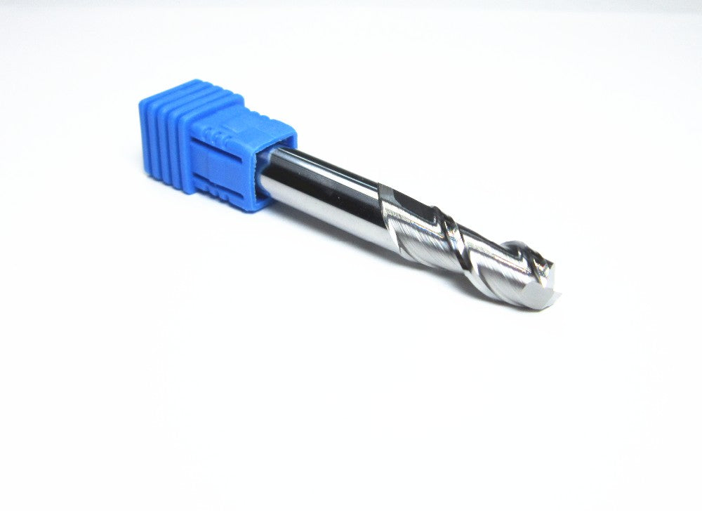8PCS HRC45 2F for aluminium End Mill tungsten carbide milling cutter bit - Extrusion and CNC