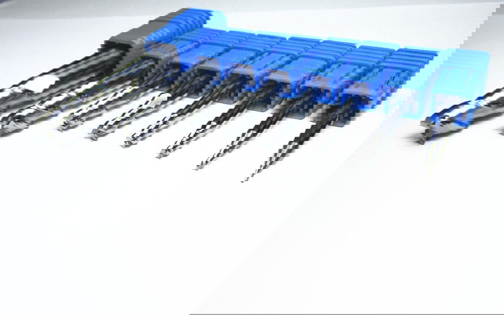 8PCS HRC45 3F for aluminium End Mill milling bit - Extrusion and CNC