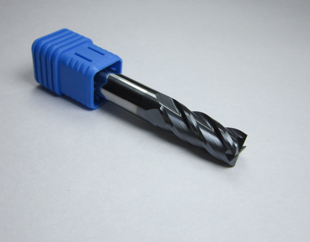 8PCS HRC45 4F for steel End Mill milling bit - Extrusion and CNC