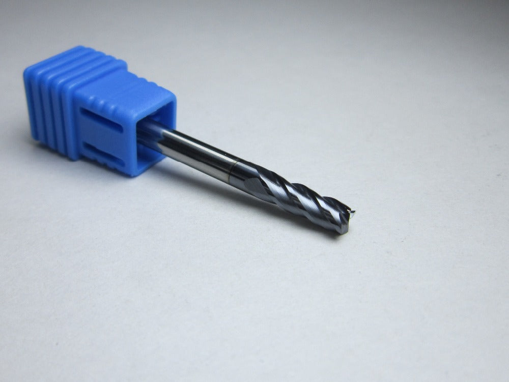 8PCS HRC45 4F for steel End Mill milling bit - Extrusion and CNC