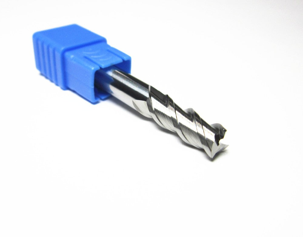 8PCS HRC55 3F for aluminium End Mill milling cutter bit - Extrusion and CNC