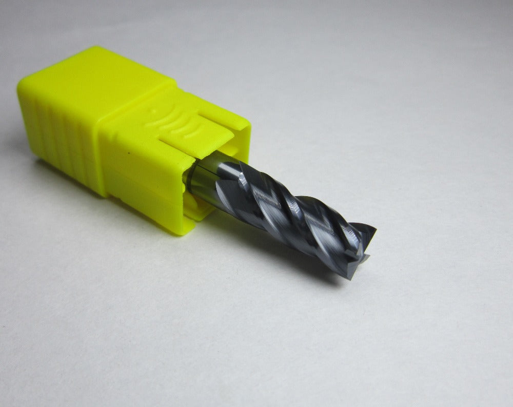 8PCS HRC55 4F Tungsten Carbide End Mills set milling cutter bit - Extrusion and CNC