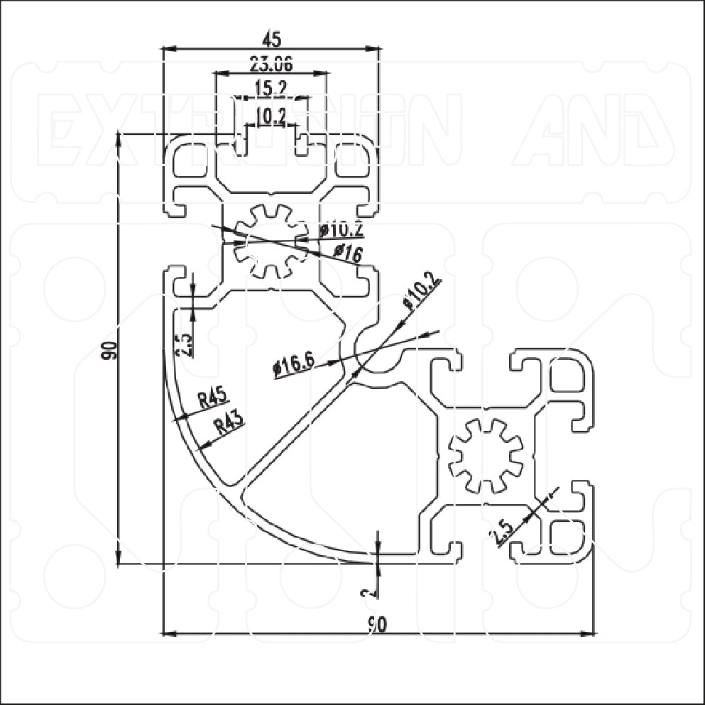9945 - Extrusion and CNC