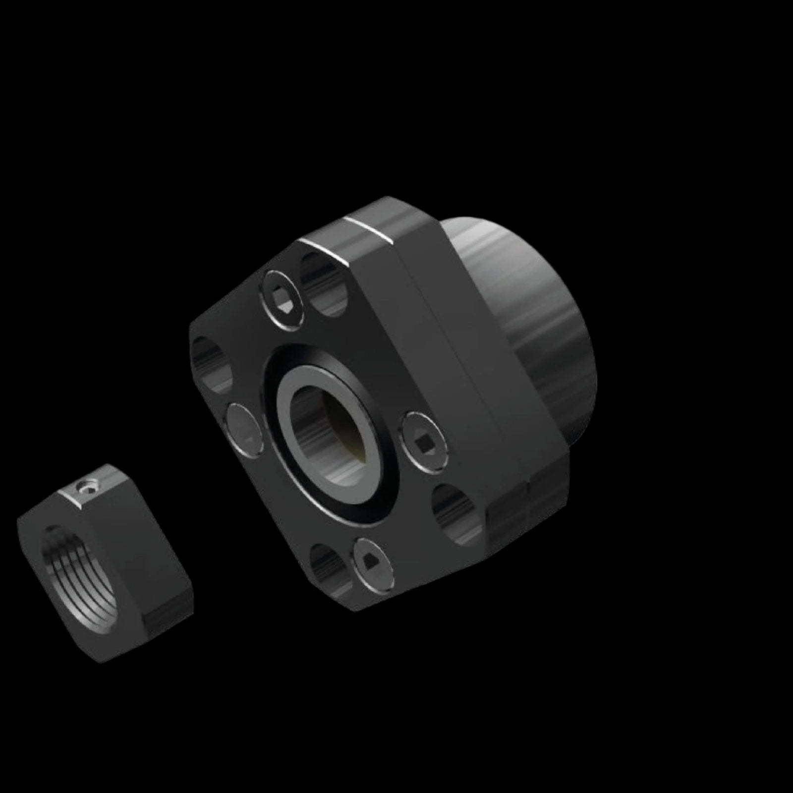 FK12 Bearing Housing ( Ball Screw End Support Unit ) - Extrusion and CNC