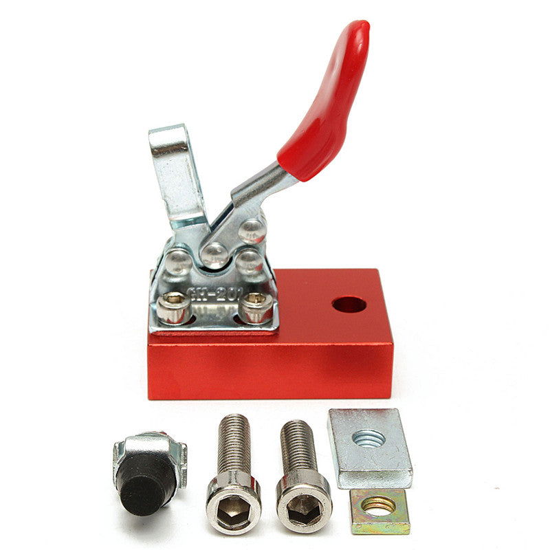 Machine Fastening Platen CNC Router Quick Clamp Fixture ( Top Holding In ) - Extrusion and CNC