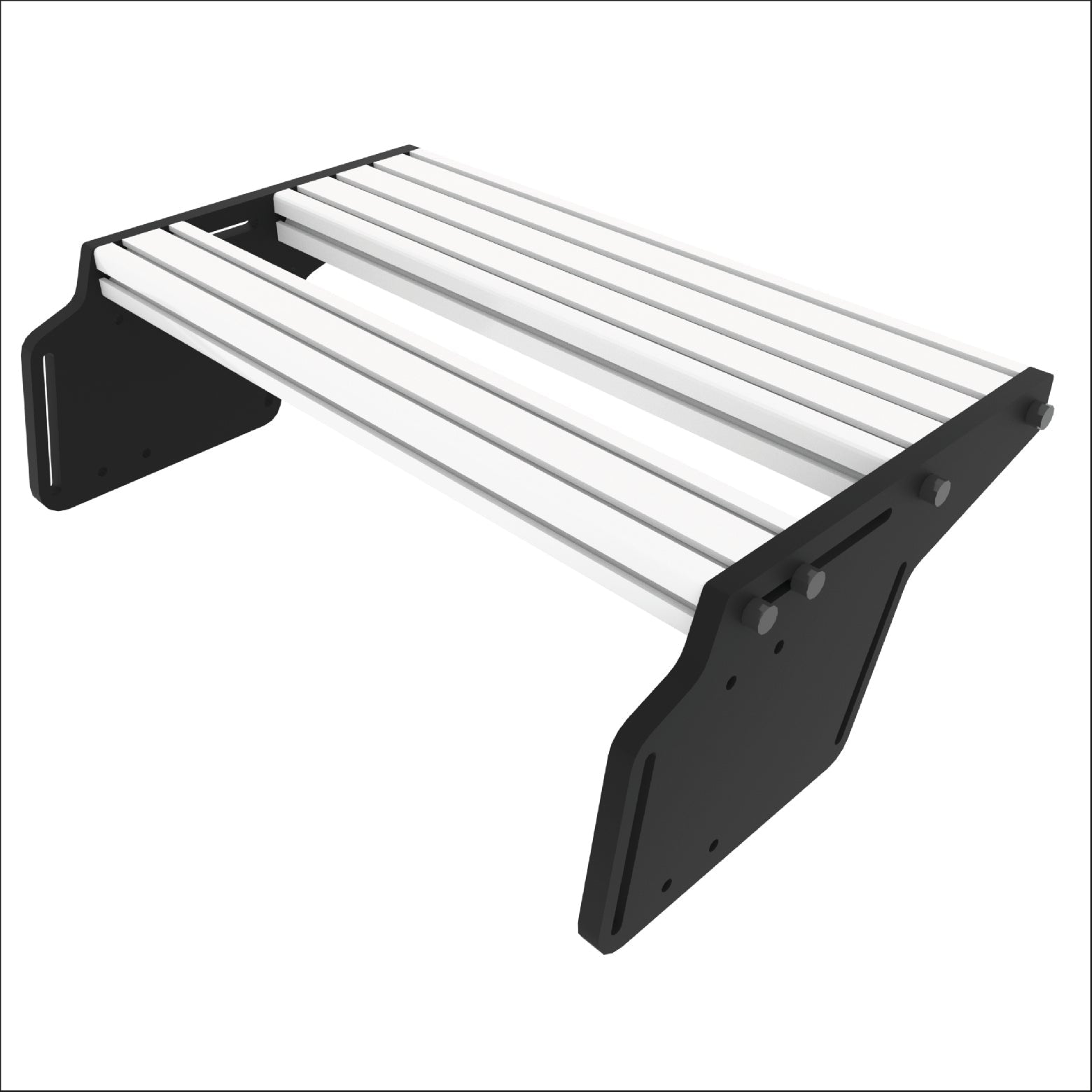 P1-ALPHA PLUS SIM RACING COCKPIT PEDAL MOUNT UPGRADE KIT - Extrusion and CNC