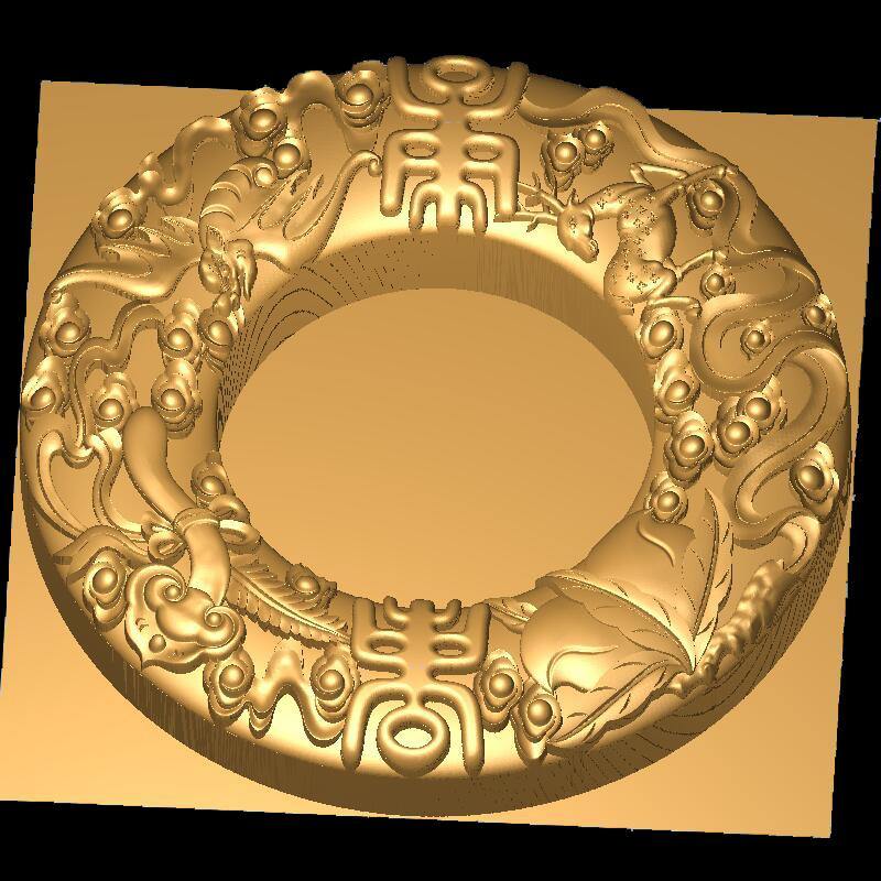 STL Format 3D Ashtray - 001 - Extrusion and CNC
