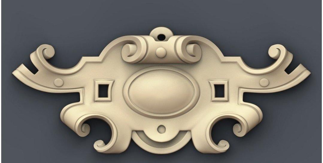 STL Format 3D Decoration Doors Patterns - 035 - Extrusion and CNC