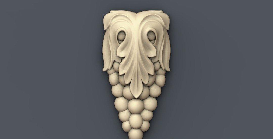 STL Format 3D Decoration Doors Patterns - 056 - Extrusion and CNC