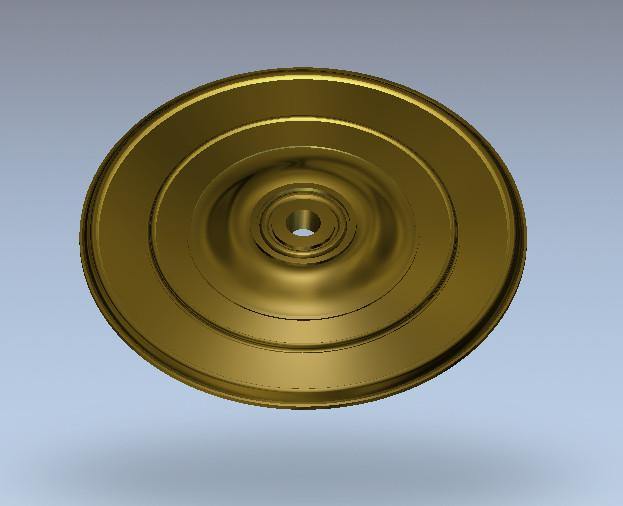 STL Format 3D Furniture Ceiling Decoration Round Patterns - 097 - Extrusion and CNC