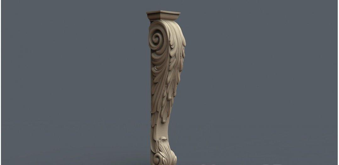 STL Format 3D Furniture , Doors Decoration Figure - 001 - Extrusion and CNC
