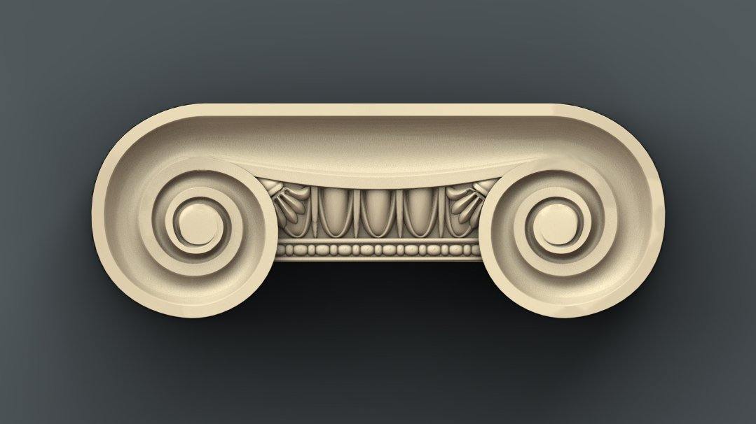 STL Format 3D Furniture , Doors Decoration Figure - 046 - Extrusion and CNC