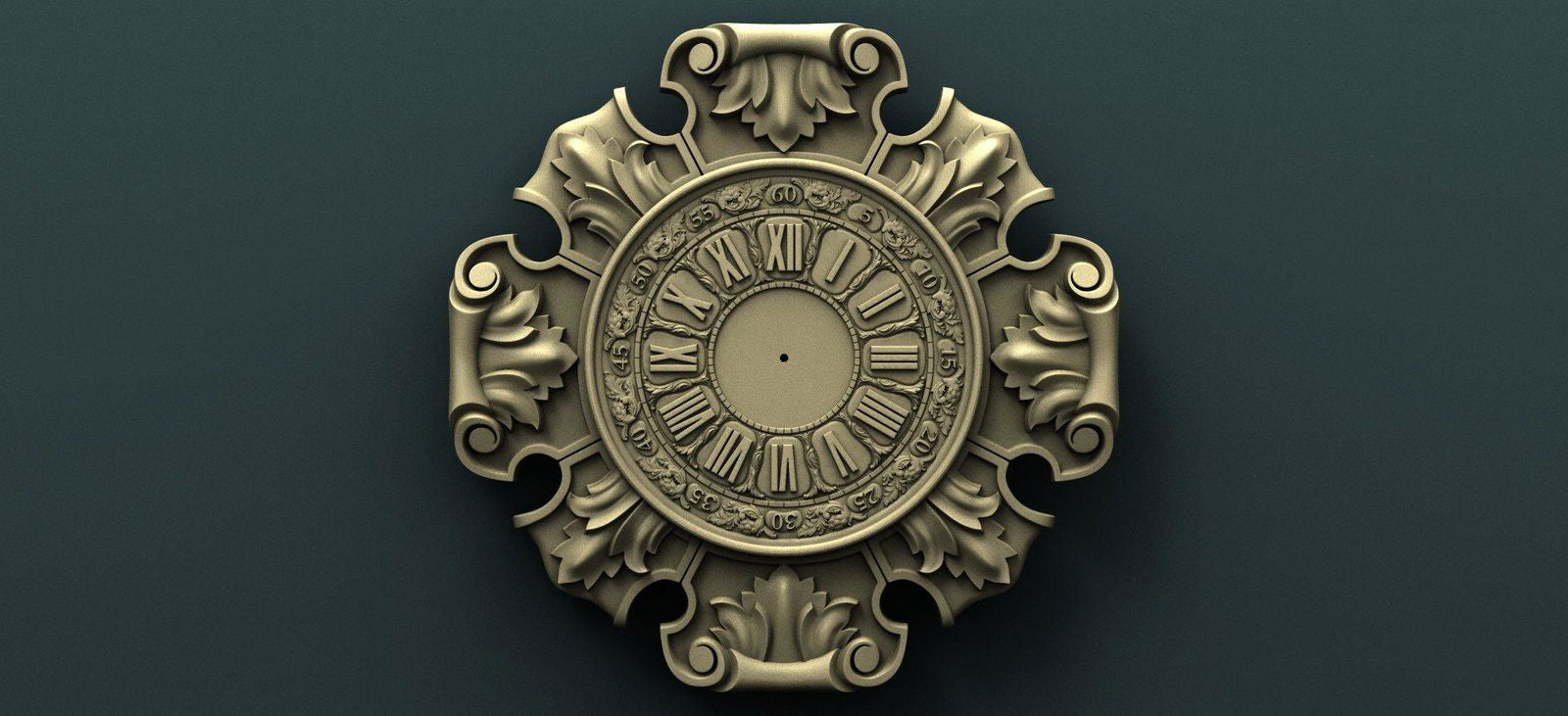 Wall Watch-116 - Extrusion and CNC