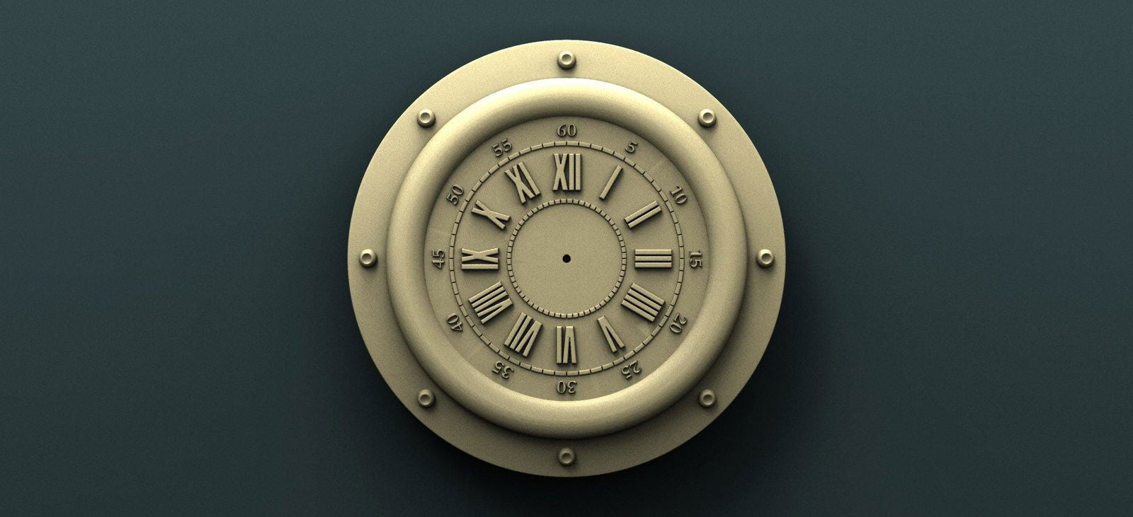 Wall Watch-127 - Extrusion and CNC