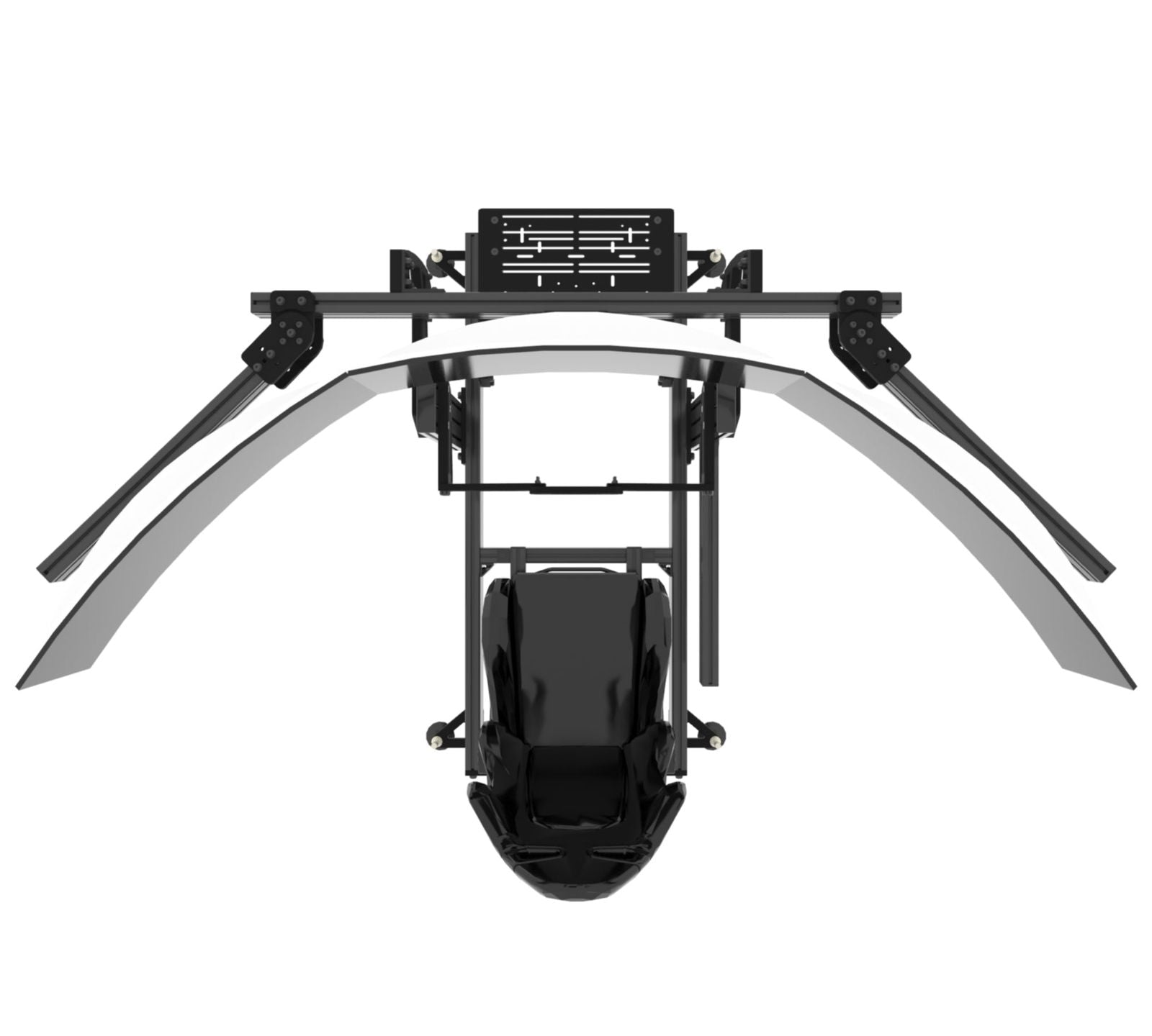 X1 - Infinity Pivot Integrated Monitor Mount - Extrusion and CNC