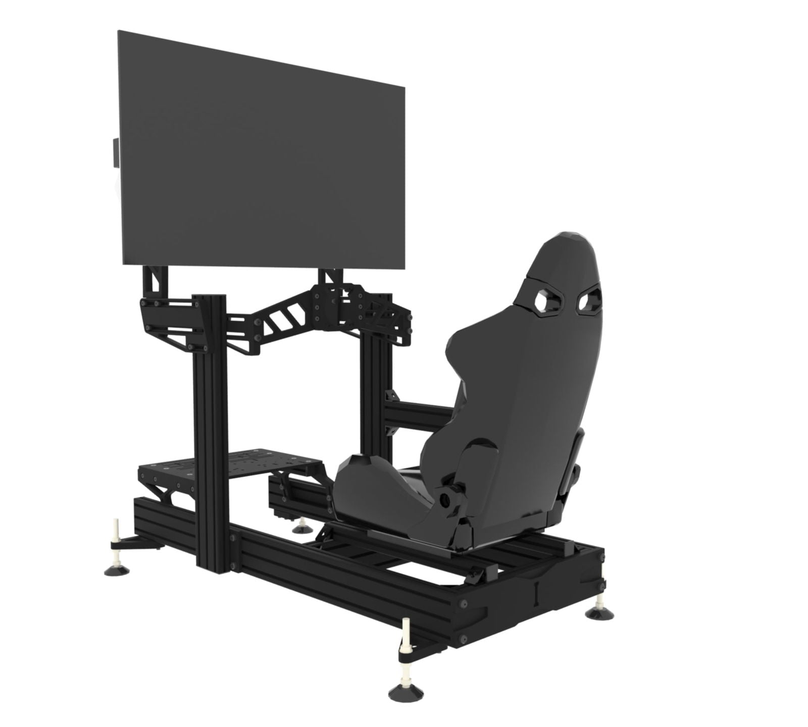 X1 - Infinity Pivot Integrated Monitor Mount - Extrusion and CNC