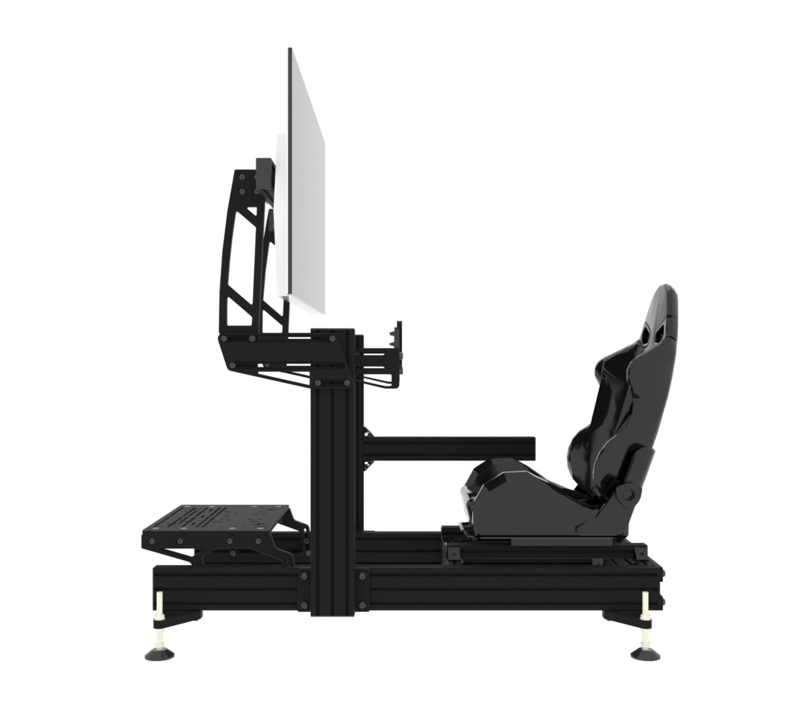 X1 - Infinity Pivot Integrated Monitor Mount - Extrusion and CNC