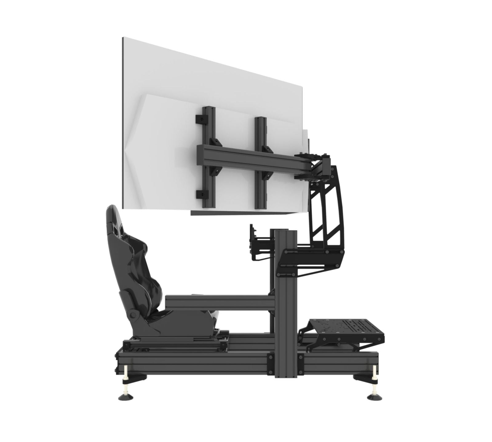 X1 - Infinity Pivot Integrated Monitor Mount - Extrusion and CNC