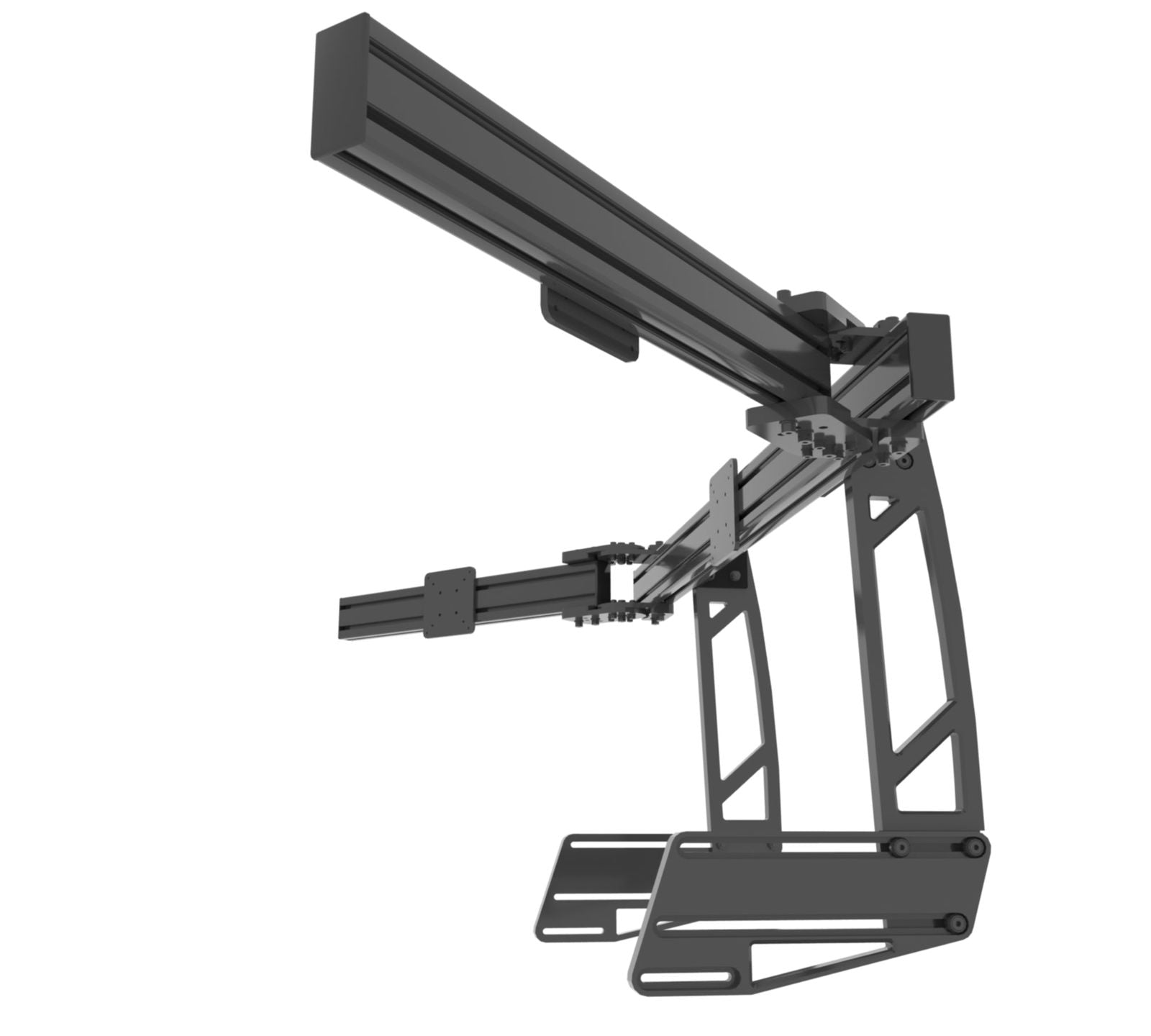 X1 - Infinity Pivot Integrated Monitor Mount - Extrusion and CNC