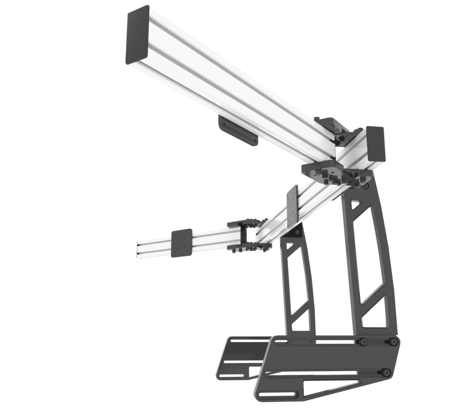X1 - Infinity Pivot Integrated Monitor Mount - Extrusion and CNC