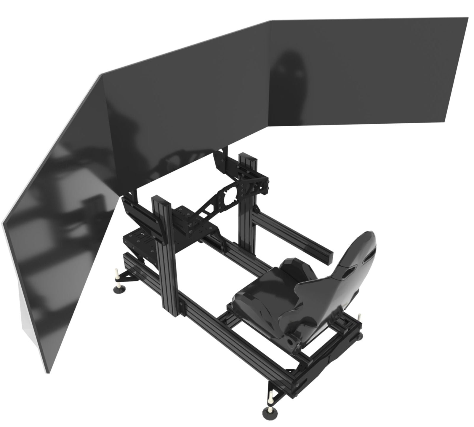 X1 - Infinity Pivot Integrated Monitor Mount - Extrusion and CNC