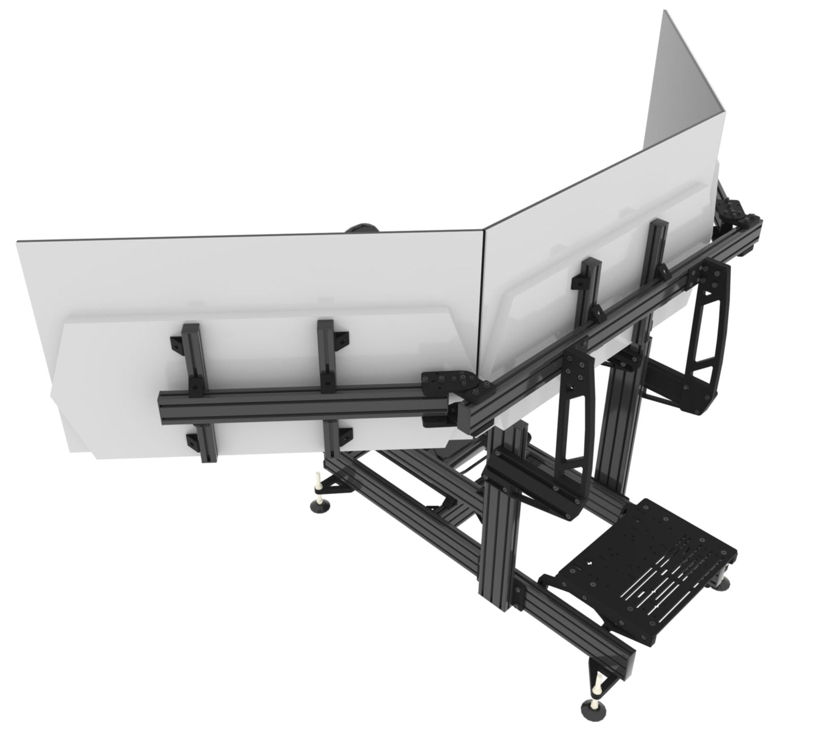 X1 - Infinity Pivot Integrated Monitor Mount - Extrusion and CNC