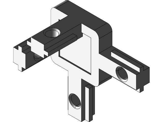 Corner Connection - Extrusion and CNC