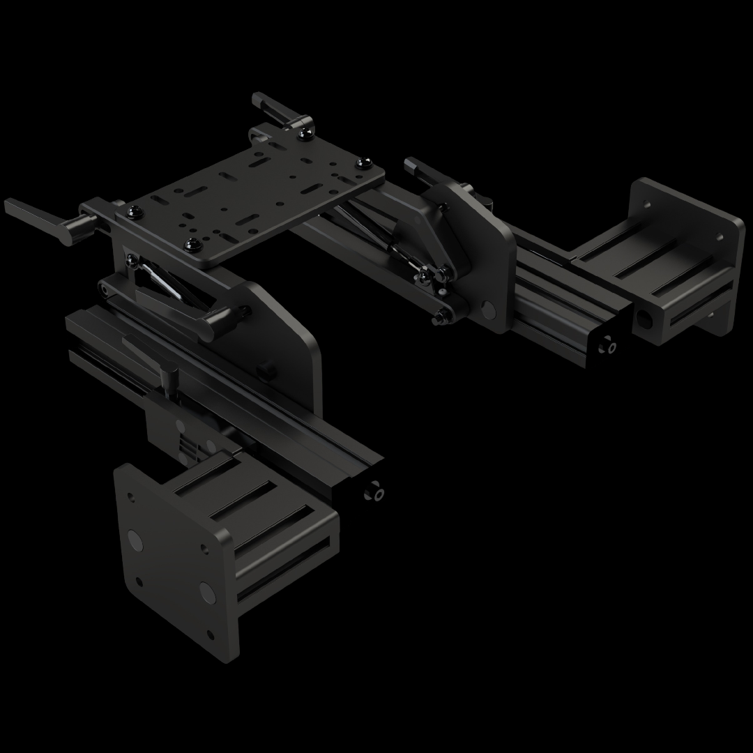 Advanced Sim Racing Adjustable Wheel Deck/Front Mount and DD