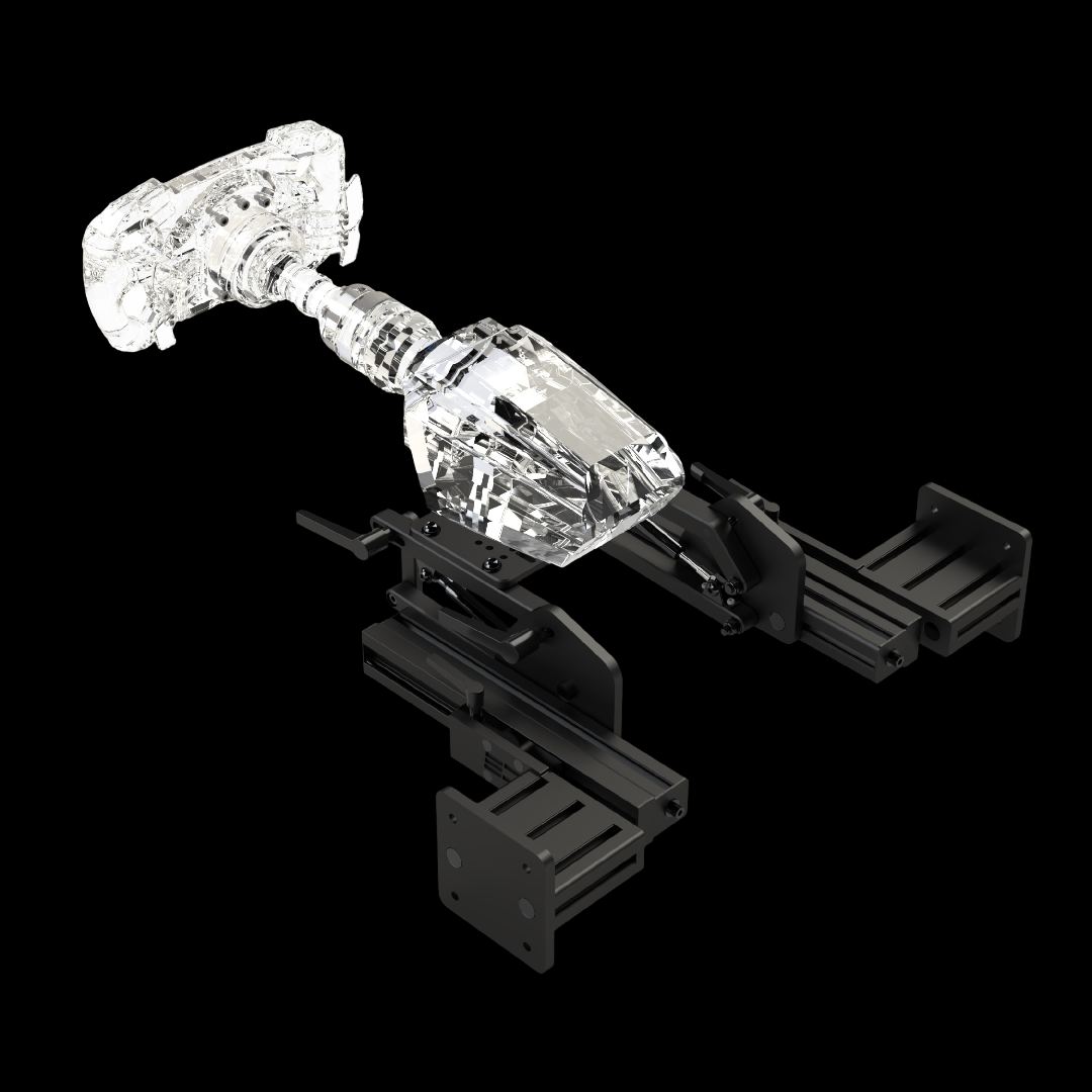 Advanced Sim Racing Adjustable Wheel Deck/Front Mount and DD