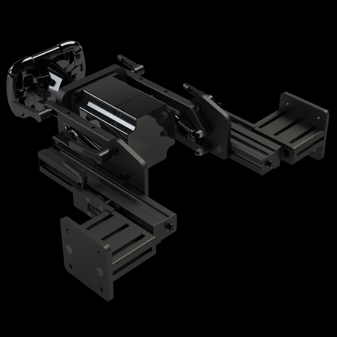 Advanced Sim Racing Adjustable Wheel Deck/Front Mount and DD