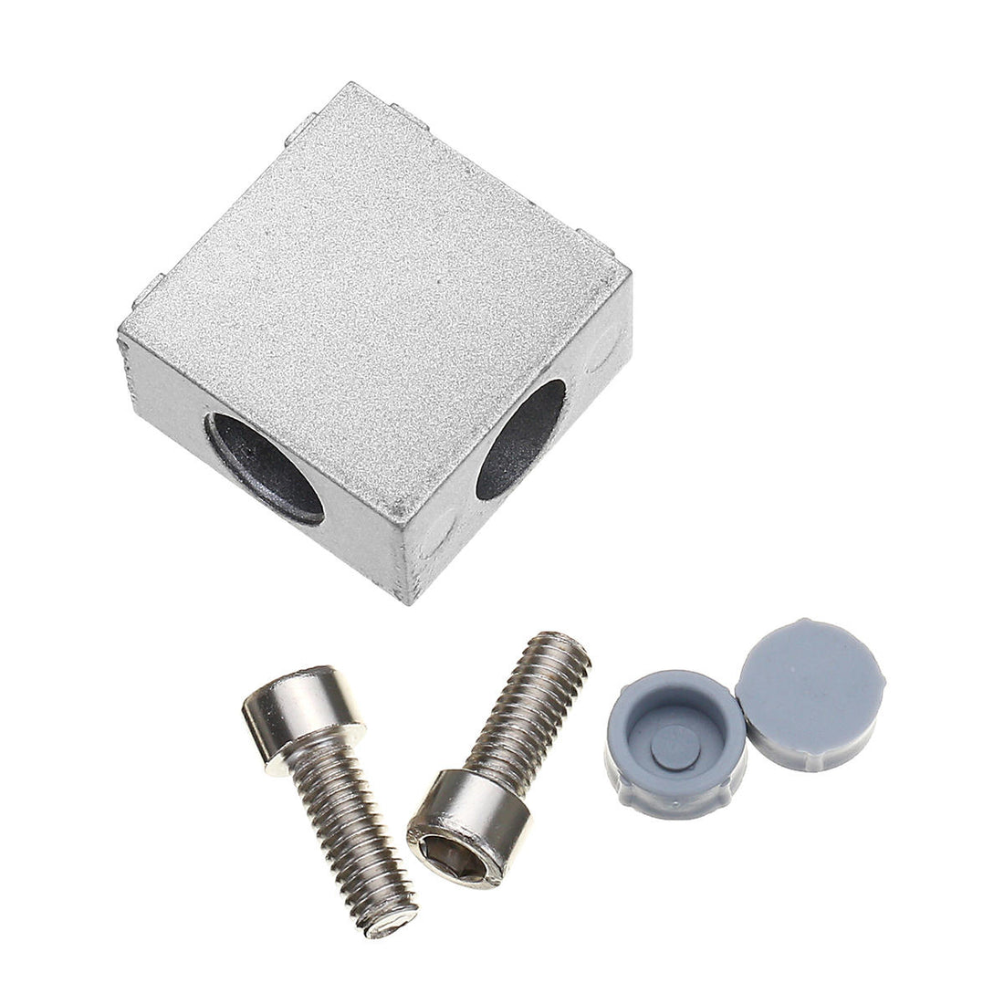 1530 Corner Connector with Screws and Covers type A - Extrusion and CNC