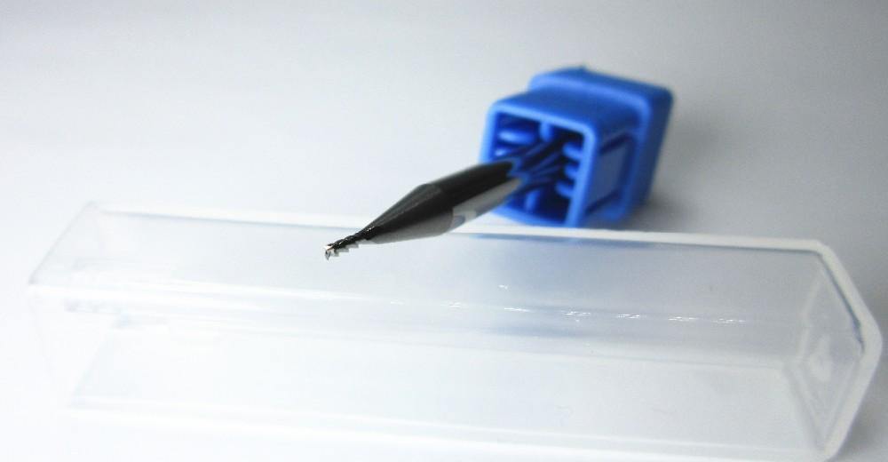 1PCS 1MM HRC45 3F for aluminium End Mill milling bit - Extrusion and CNC
