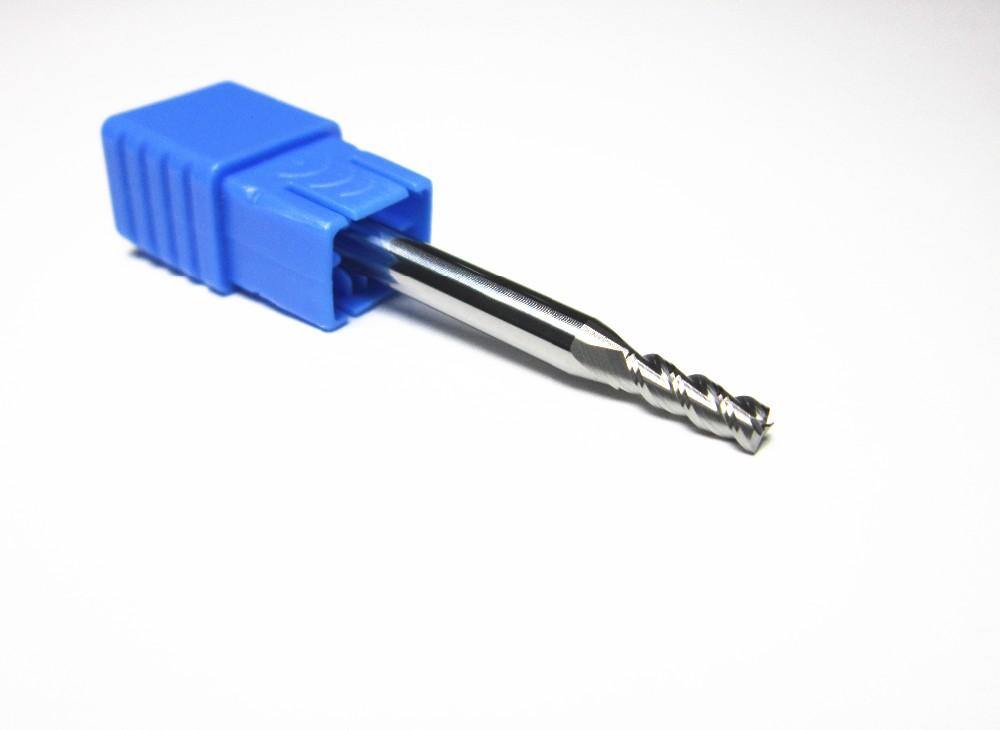 1PCS 3MM HRC55 3F for aluminum End Mill milling cutter bit - Extrusion and CNC