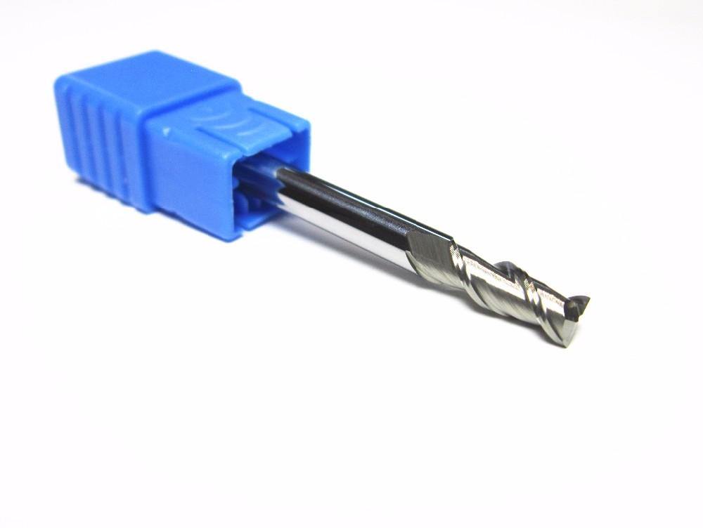 1PCS 4MM HRC55 2F for aluminium End Mill milling cutter bit - Extrusion and CNC