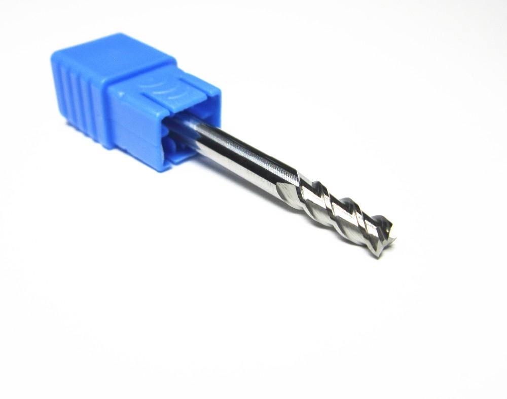 1PCS 4MM HRC55 3F for aluminium End Mill milling cutter bit - Extrusion and CNC