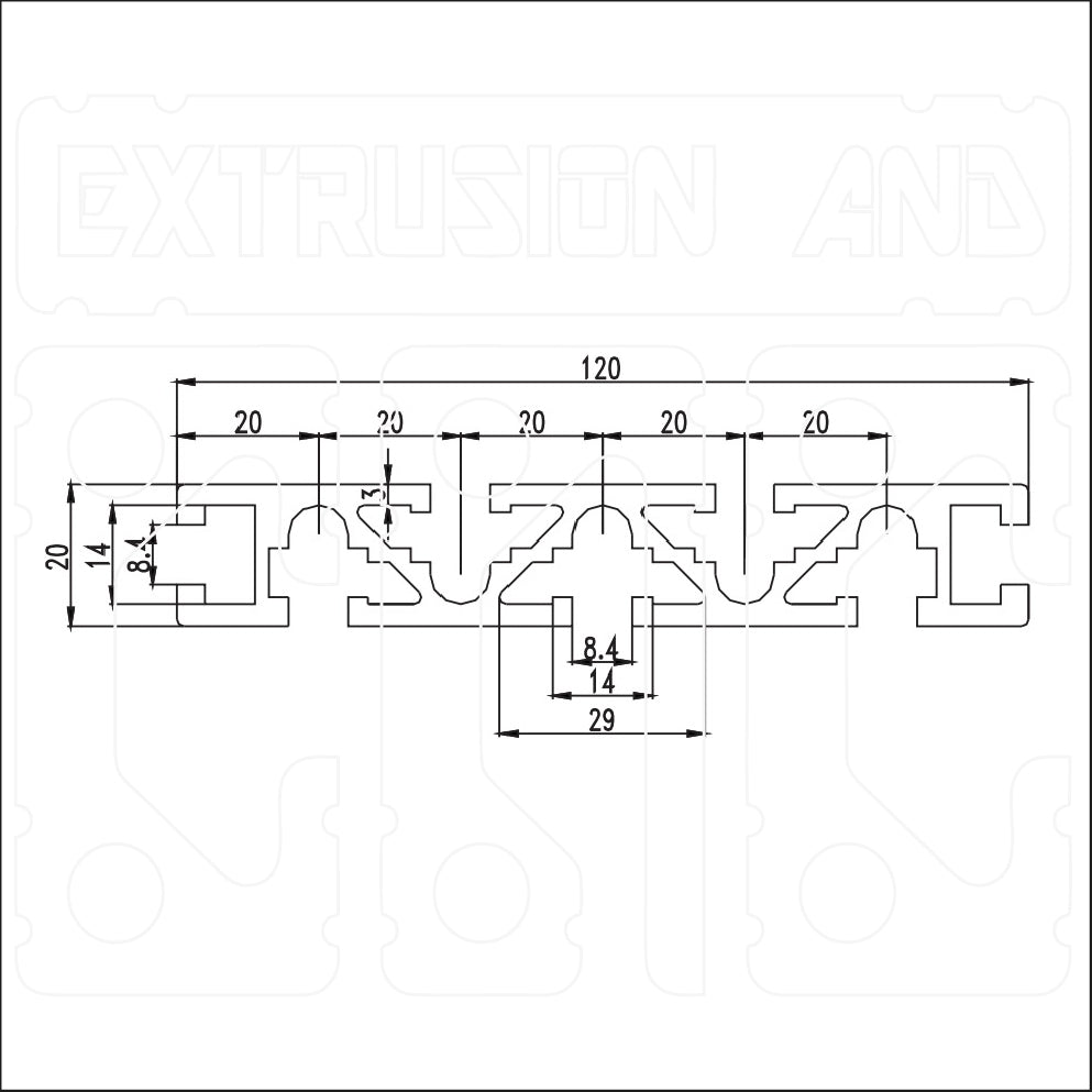 20120GB - Extrusion and CNC