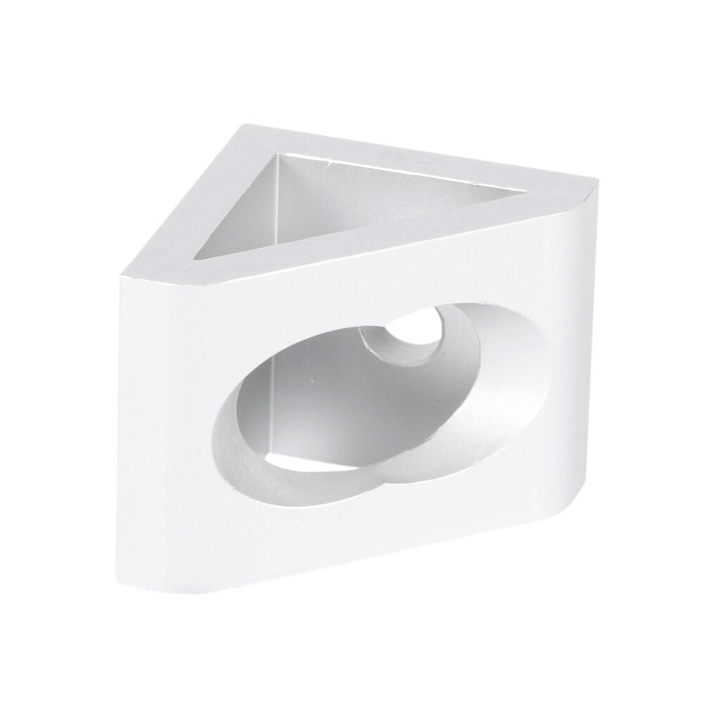 2020-2 hole Wide Gusset Inside Corner Bracket - Extrusion and CNC