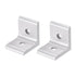 2020 Inside Corner Brackets 2 hole 20 series - Extrusion and CNC