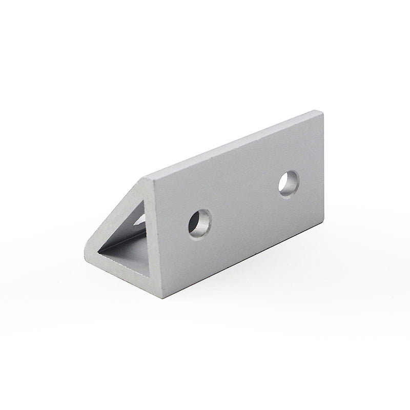 2040-4 hole Wide Gusset Inside Corner Bracket - Extrusion and CNC