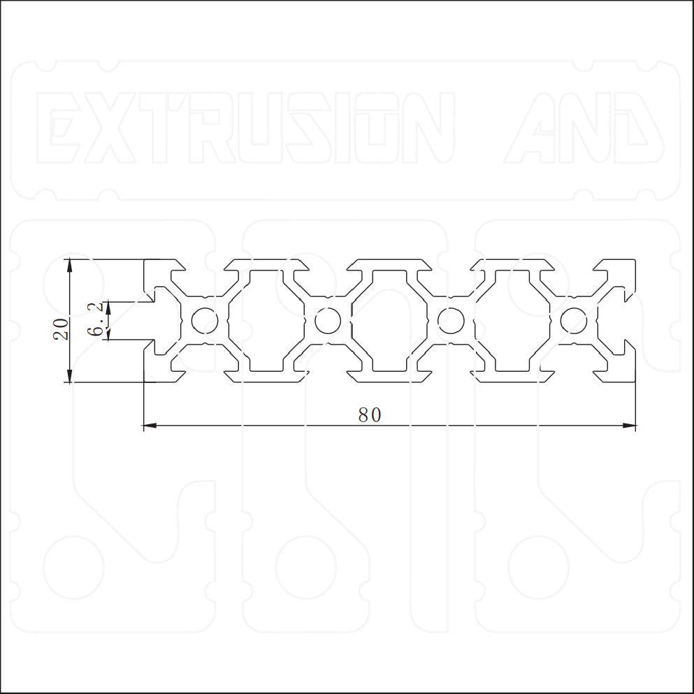 2080V - Extrusion and CNC