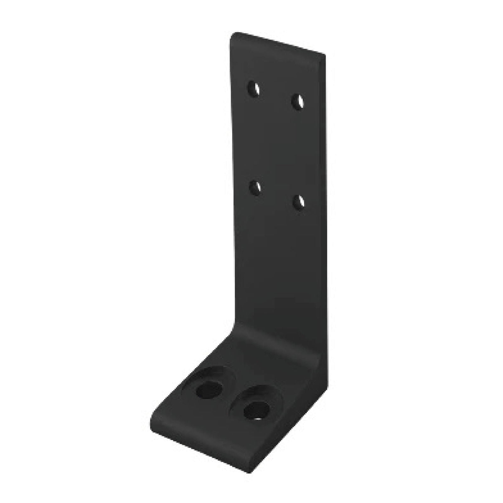 20 series 2040 profiles Floor Mount Base Plate Bracket Black - Extrusion and CNC