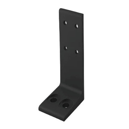 20 series 2040 profiles Floor Mount Base Plate Bracket Black - Extrusion and CNC
