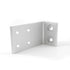 20 series 2040 profiles Floor Mount Base Plate Bracket Silver - Extrusion and CNC