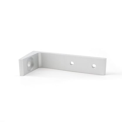 20 series Floor Mount Base Plate Bracket SIlver - Extrusion and CNC