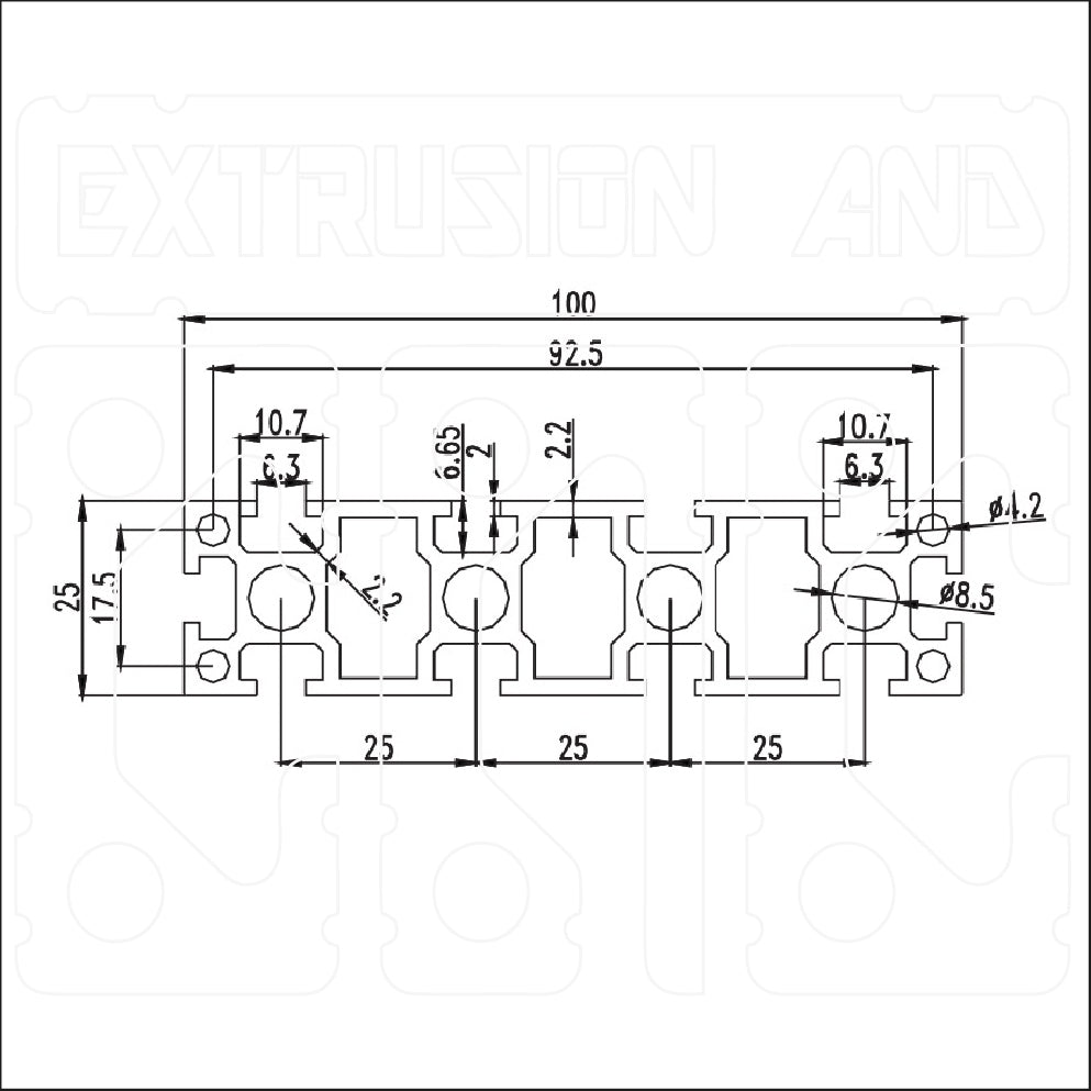 25100 - Extrusion and CNC