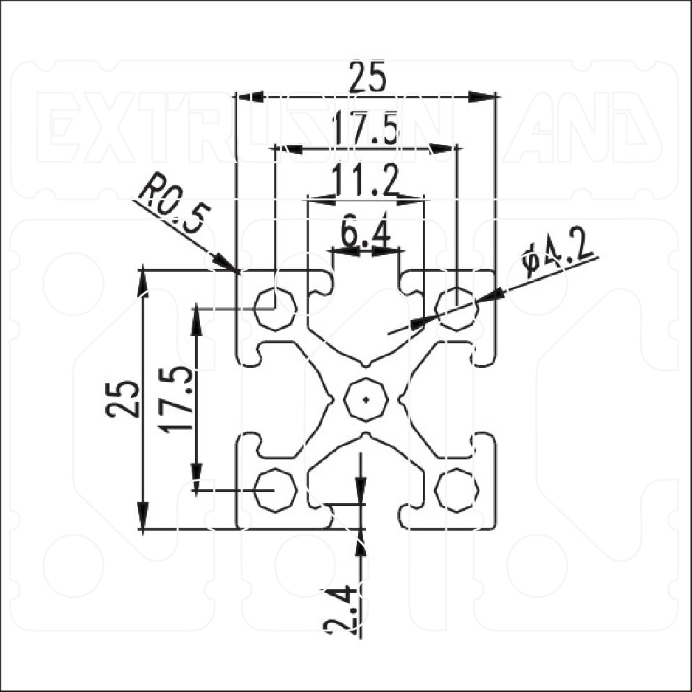 2525A - Extrusion and CNC