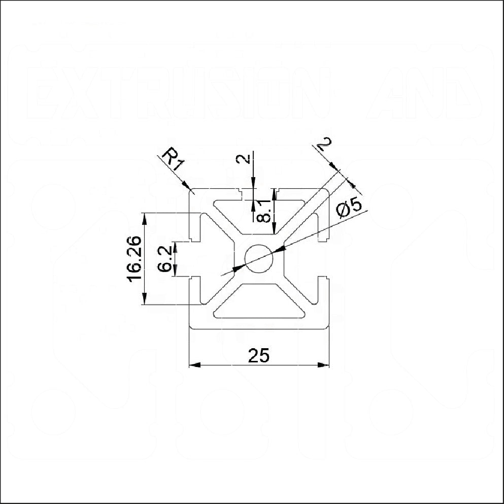 2525E1 - Extrusion and CNC